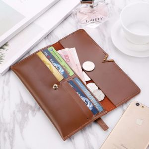 ERABICA Bag and wallets  1PC עור נשים ארנקי גברת וו צקי הכסף ציפר מטבע ארנק אישה מעטפת כסף כרטיסי מזהה מחזיק שקיות ארנקי