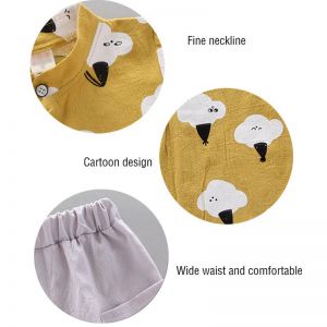 ERABICA Clothes for kids  בני בגדי סטי קיץ נטלמן חליפות קצר שרוול חולצה + מכנסיים התיכון 2pcs 1 2 3 4 5T ילדי בגדי ילדי בגדי סט