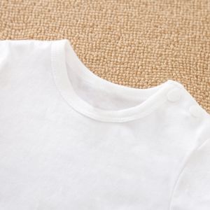 ERABICA Clothes for kids  HERBEEZA 2 Pcs תינוק בגדים לילד שזה עתה נולד סרבל קריקטורה תינוק Romper קיץ פיל סרבל לפעוטות בגדי זכר