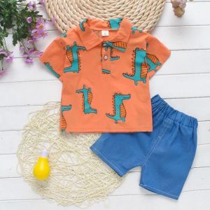 ERABICA Clothes for kids  קיץ תינוק בני בנות בגדי ספורט חולצה + ביב מכנסיים סטים ליילוד תינוק בני בנות בגדי יום הולדת סטי תינוקות