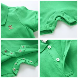 ERABICA Clothes for kids  2022 קיץ סרבל תינוקות תלבושות קצר Rompers כותנה בגדי תינוק Romper יילוד תינוקת בני תינוקות Roupas ילדים ללבוש