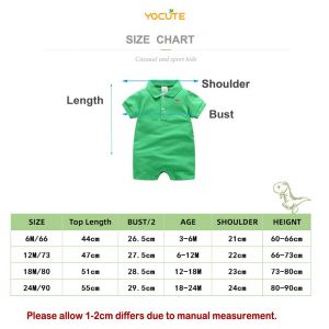 ERABICA Clothes for kids  2022 קיץ סרבל תינוקות תלבושות קצר Rompers כותנה בגדי תינוק Romper יילוד תינוקת בני תינוקות Roupas ילדים ללבוש