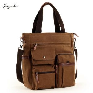 ERABICA Bag and wallets  Jorgeolea גברים בד עסקי תיק תכליתי תיק מזדמן עבור גברים נסיעות ילקוט E502